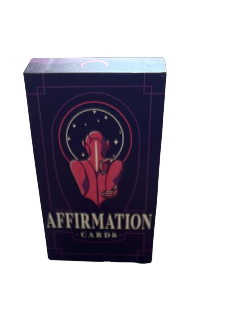 Purple Canyon Daily Affirmation Cards for Stress Relief, Meditation 52 Cards